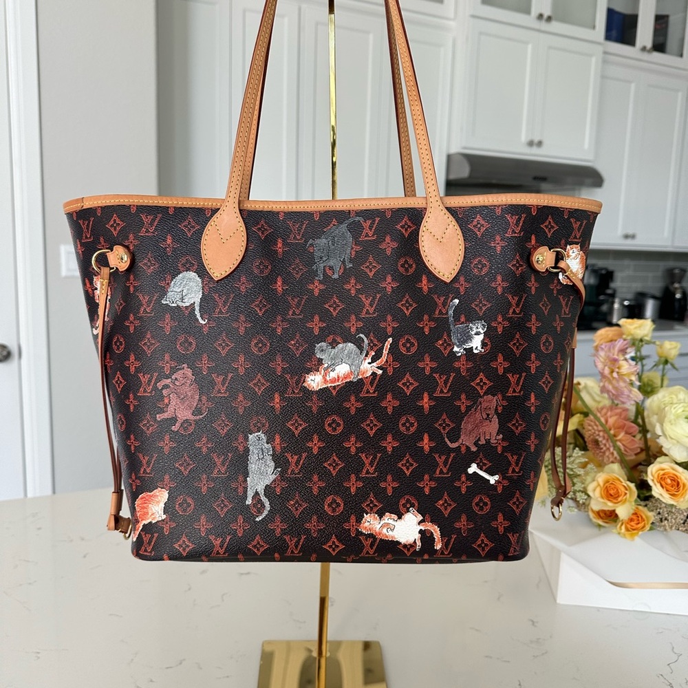 Louis Vuitton Catogram Neverfull MM